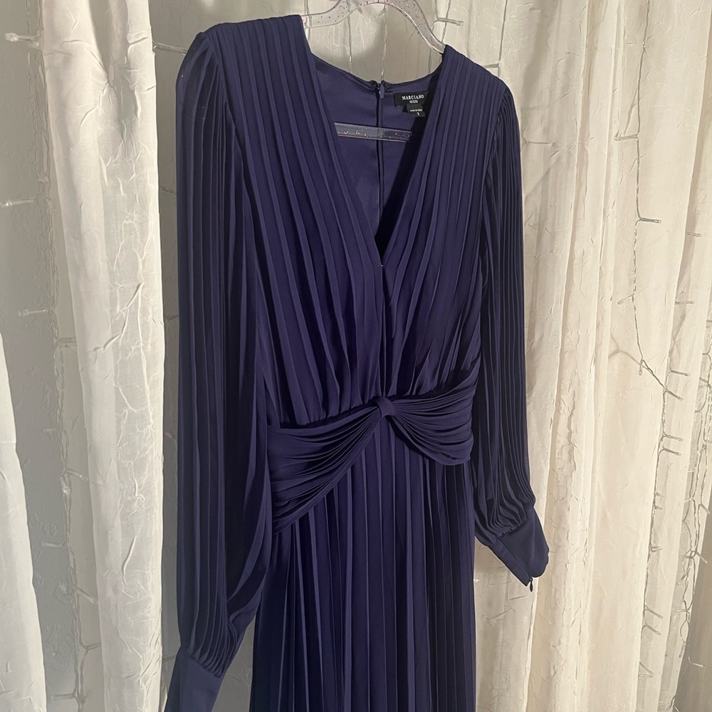 Marciano by Guess Deep Purple Long Sleeve Dress